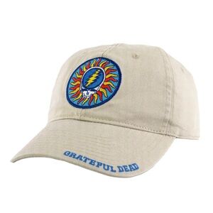 Liquid Blue Steal Your Face Sun Stone Hat NEW